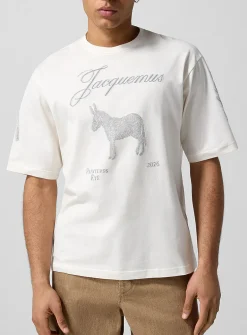 Jacquard donkey T-shirt