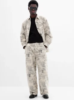 Jacquard velvet pant