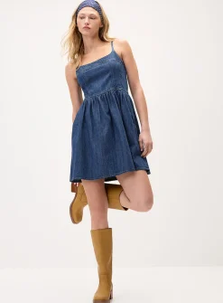 Jadine denim minidress
