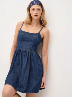 Jadine denim minidress