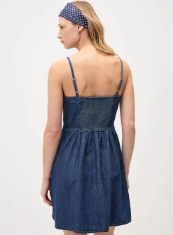 Jadine denim minidress