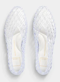 Jam jelly mesh ballet flats