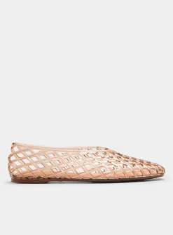 Jam jelly mesh ballet flats