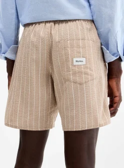 Jam seersucker striped short
