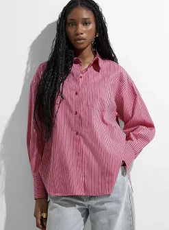Jamie patch pocket loose shirt