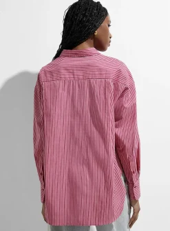 Jamie patch pocket loose shirt