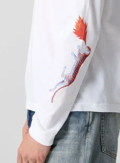 Japanese symbols long-sleeve T-shirt