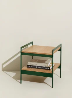 Jaunty square accent table