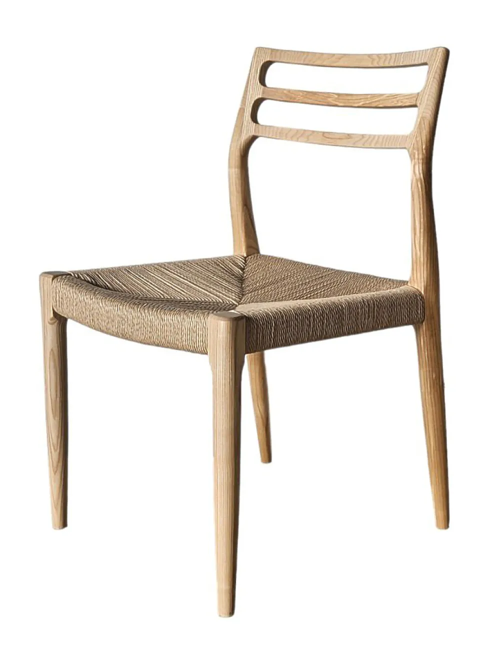Java cord and ash wood chairs