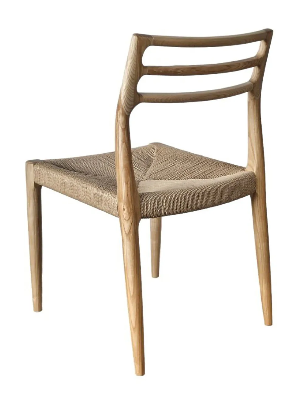Java cord and ash wood chairs