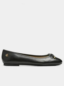 Jayna leather ballet flats