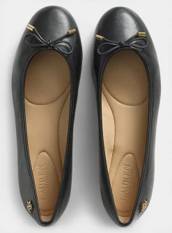 Jayna leather ballet flats