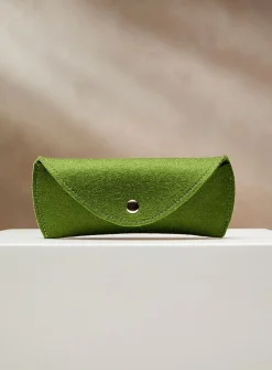 Jazz wool felt glasses case