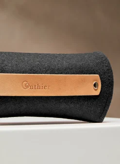 Jazz wool felt glasses case