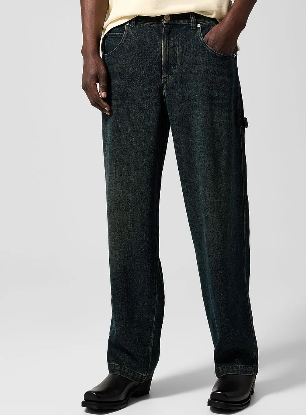 Jenter supple strapped jean