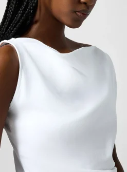 Jersey draped top