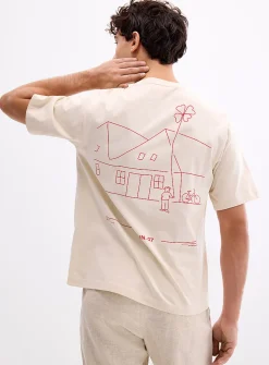 Jett back-drawing T-shirt