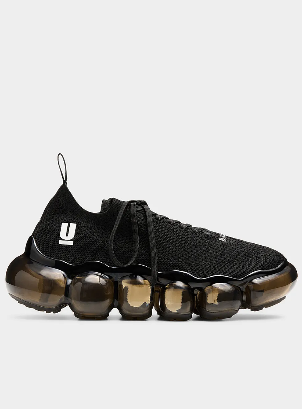 Jewelry bubble sole sneakers