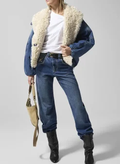 Jeyda loose straight-leg jean