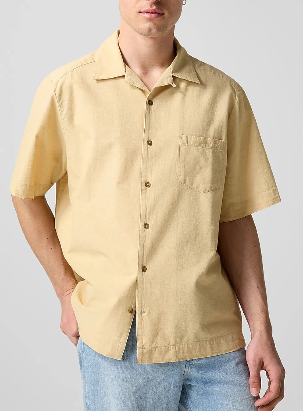 Jude chambray cabana shirt