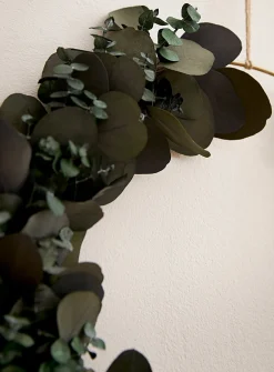 Julia dried eucalyptus wreath