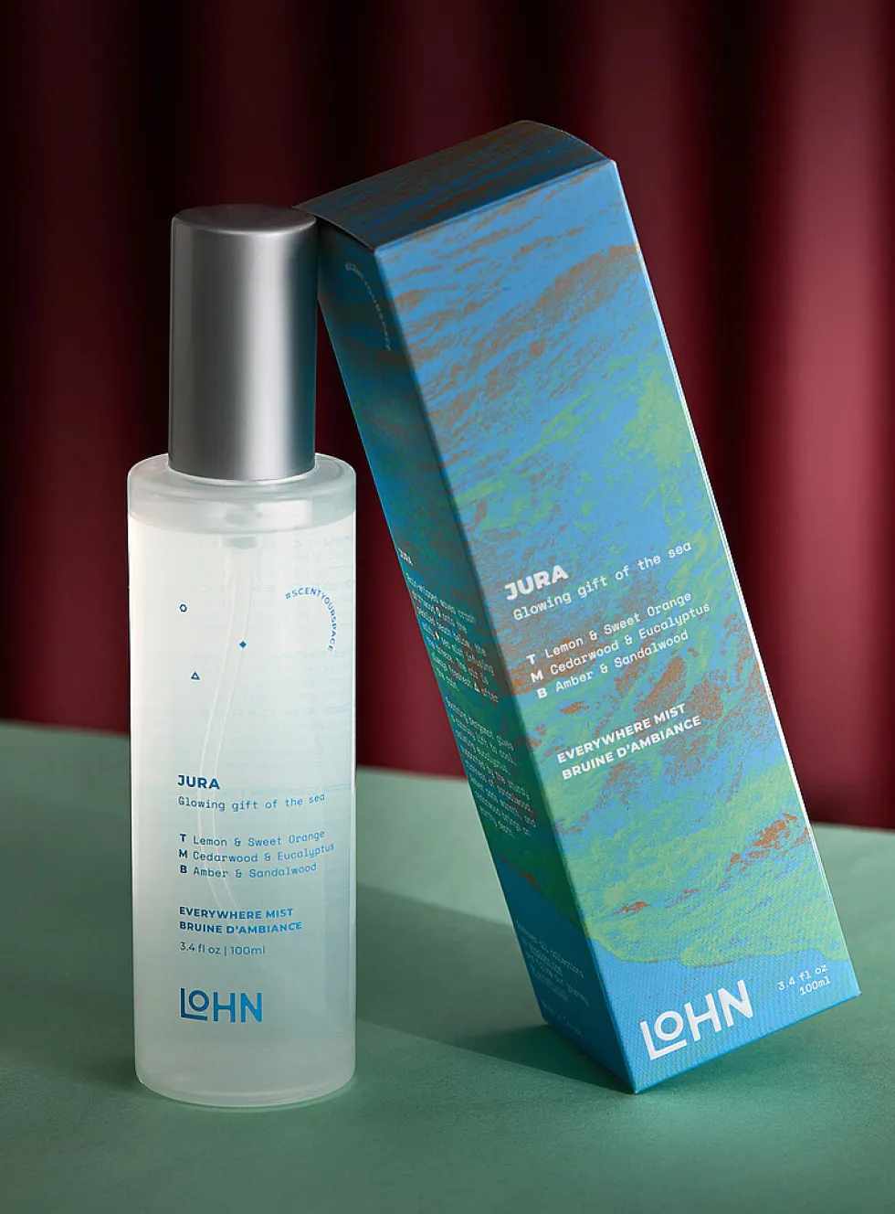 Jura sandalwood and orange room spray