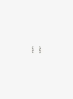 Kaia silver studs