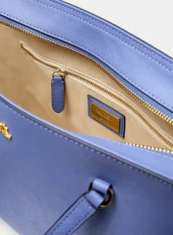 Karly textured leather shoulder bag