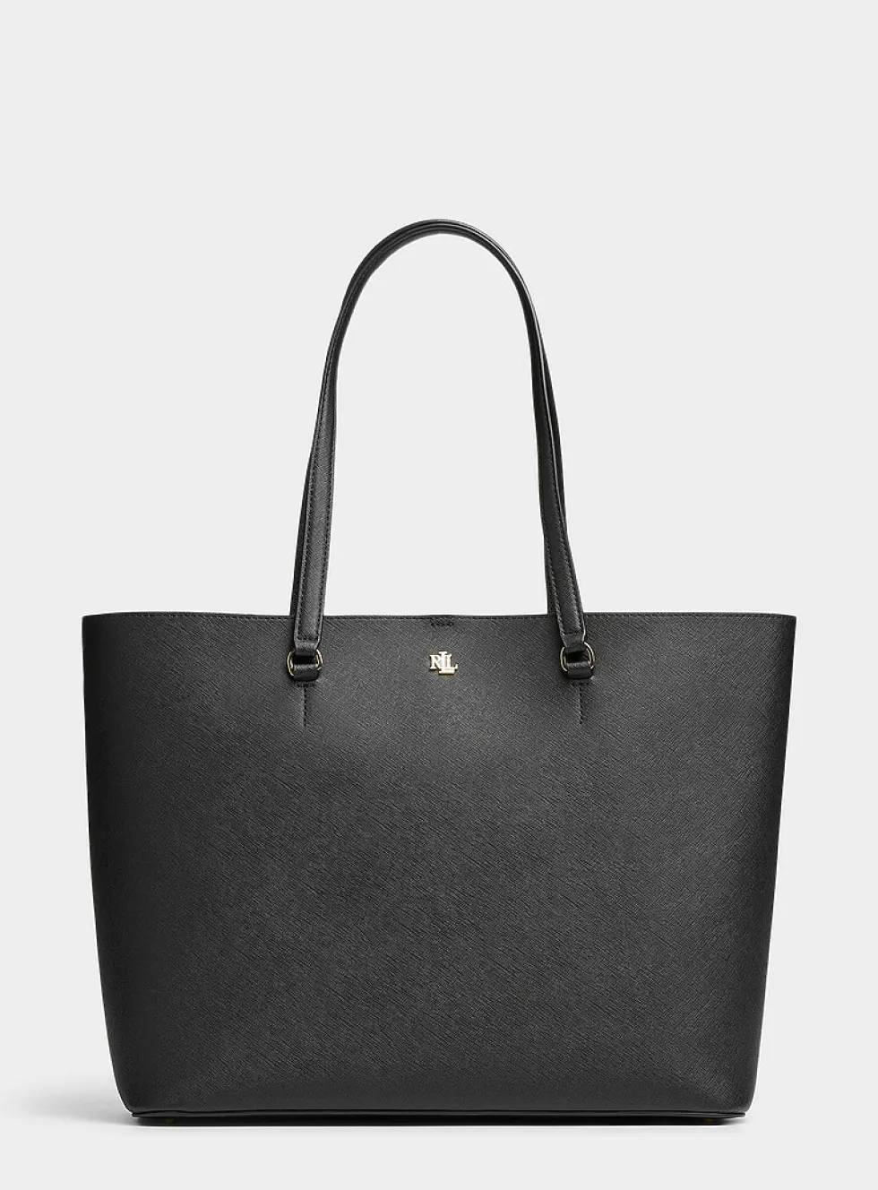 Karly textured leather tote bag