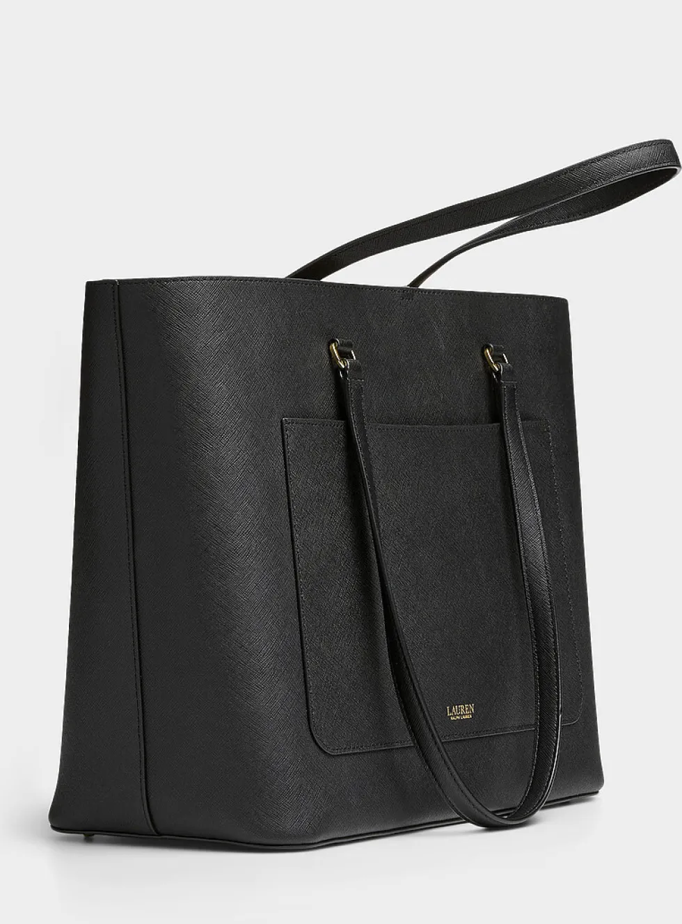 Karly textured leather tote bag
