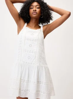 Kate broderie anglaise minidress