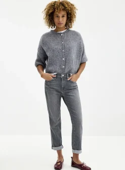 Kathleen rolled-hem jean