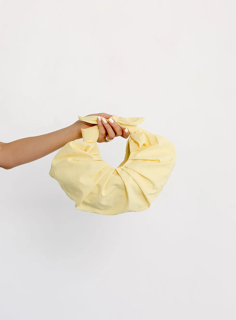 Kiku canvas croissant bag