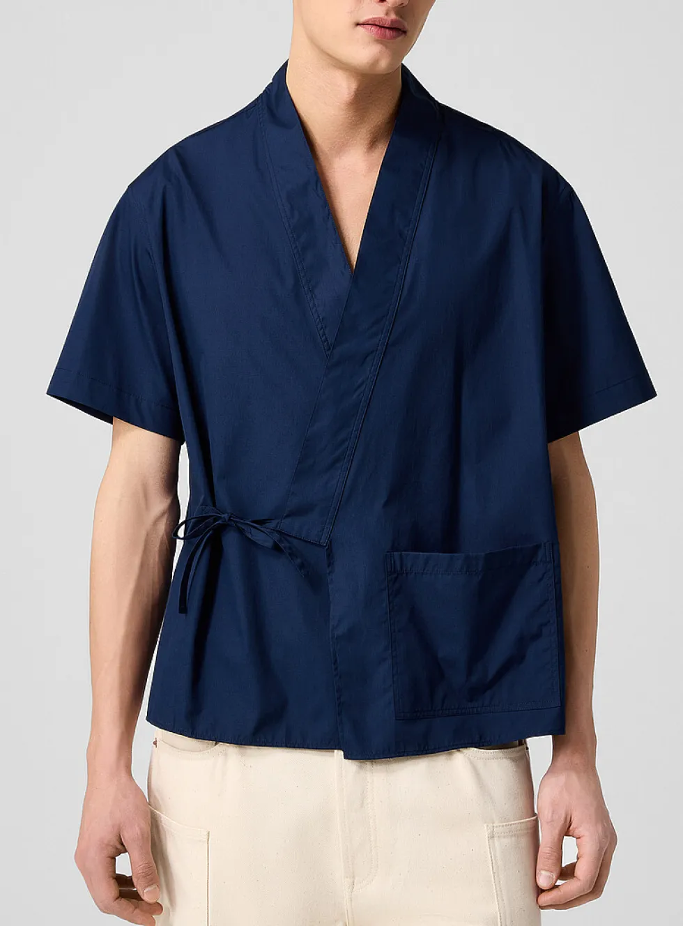 Kimono-style shirt