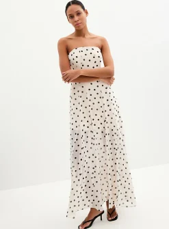 Kimora polka dot dress