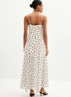 Kimora polka dot dress