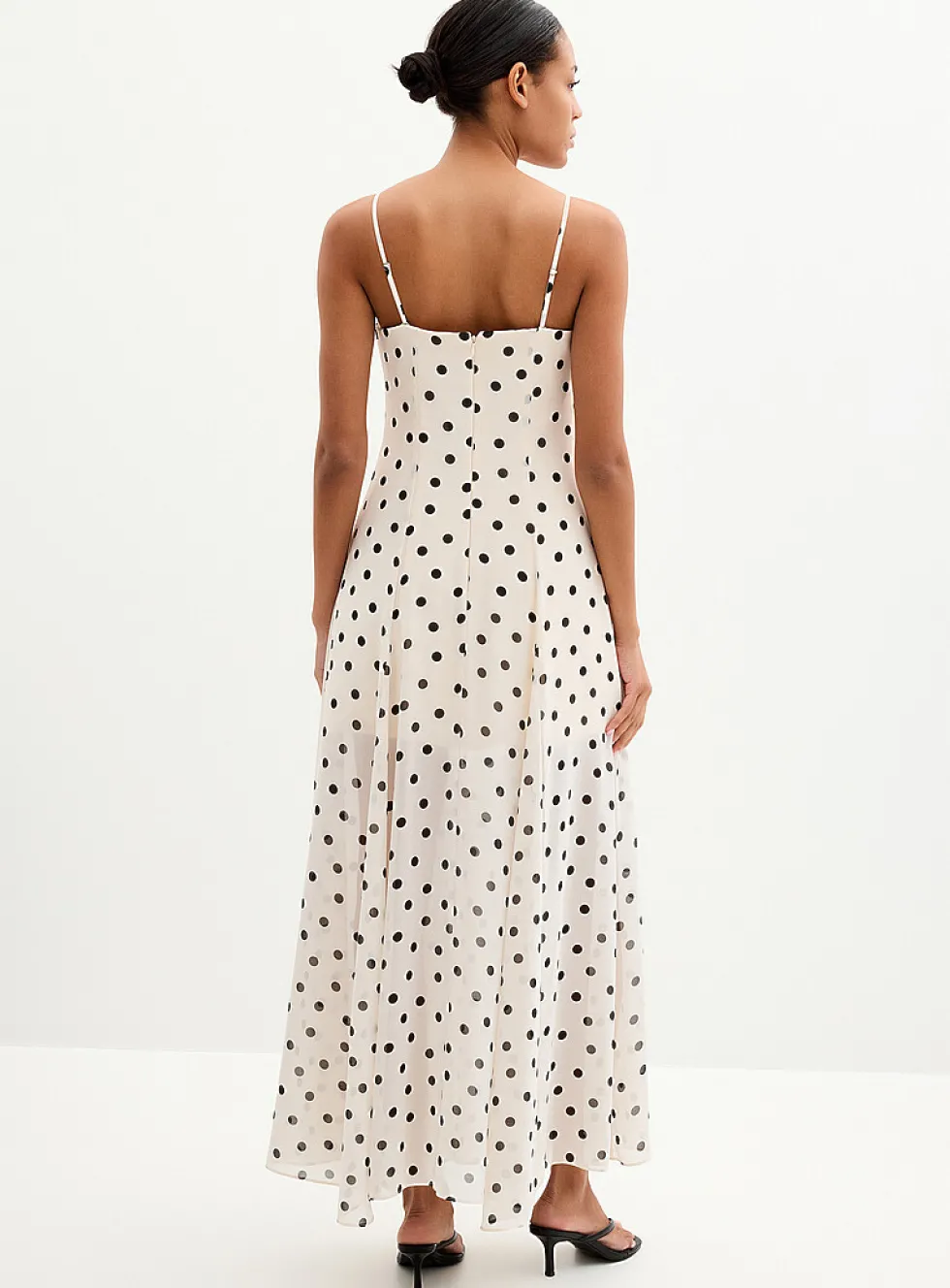 Kimora polka dot dress