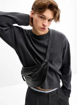 Knitted mesh T-shirt