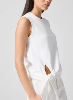 Knotted hem cami