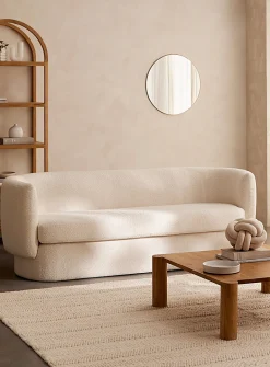 Koba bouclé silhouette couch