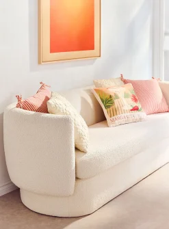 Koba bouclé silhouette couch