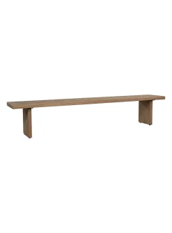 Koshi oak wood bench