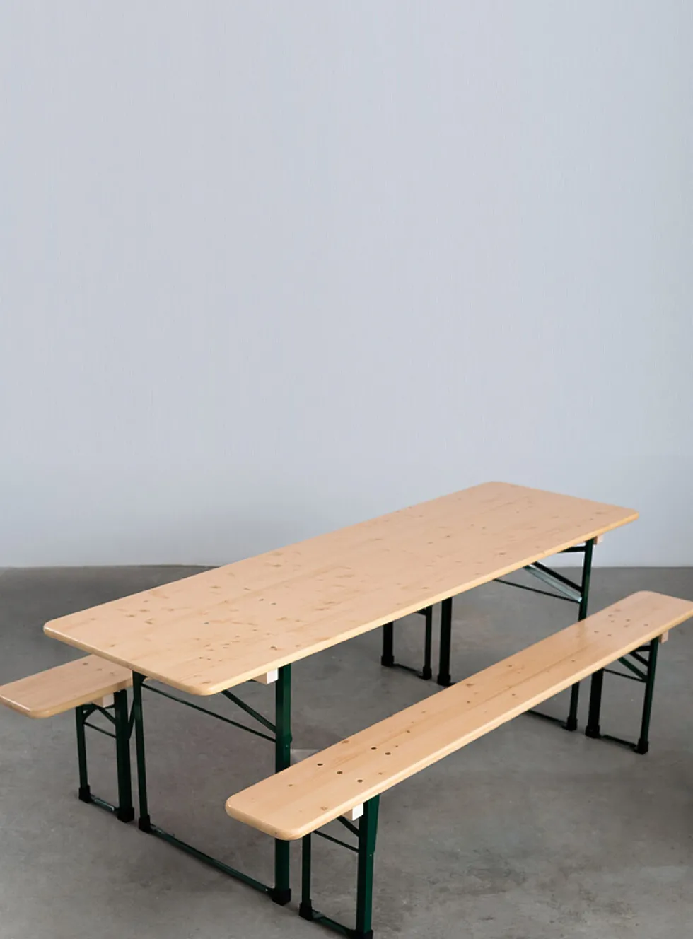 La Hannelore outdoor table and bench set