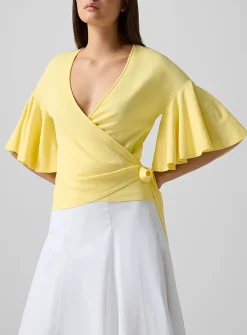 La Maille Paysan wrap jacket