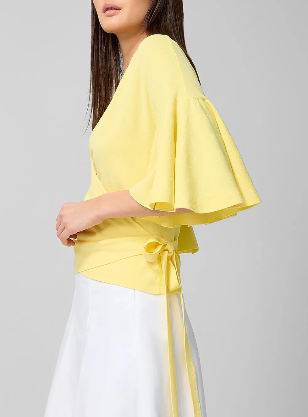 La Maille Paysan wrap jacket