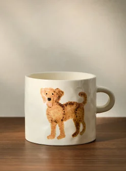 Labradoodle embossed mug
