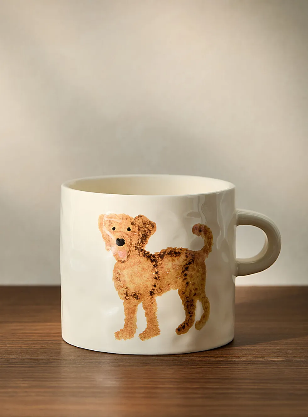 Labradoodle embossed mug