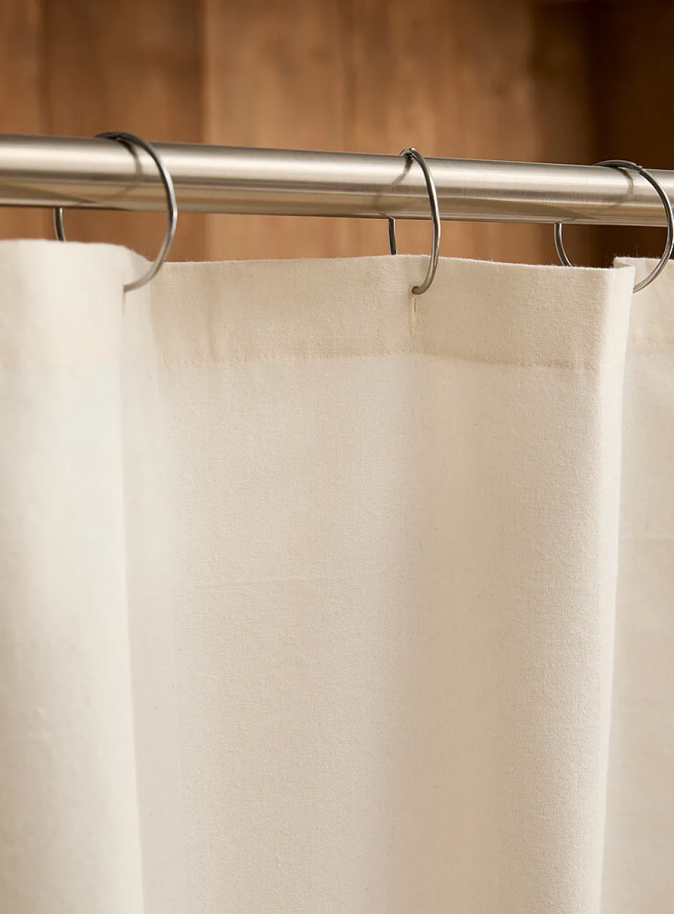 Lace frame shower curtain