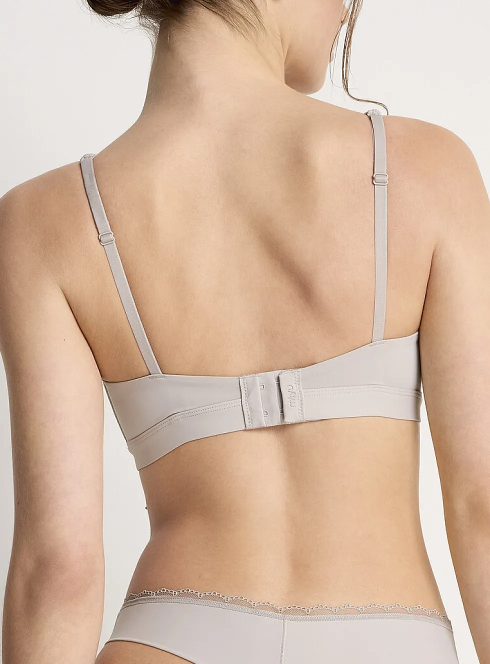 Lace plunge bralette