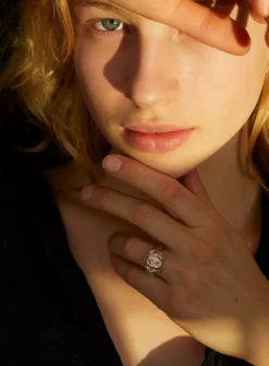 Laconia sterling silver ring